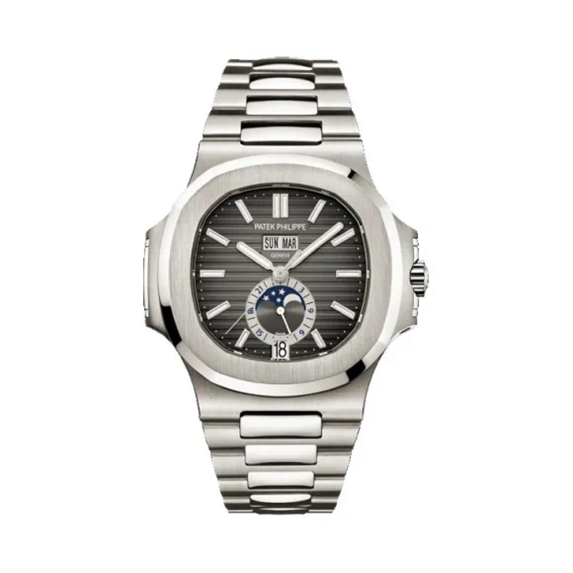 2019 Pre-owned Patek Philippe - 5726/1A-001 Nautilus 5726 Stainless Steel / Black