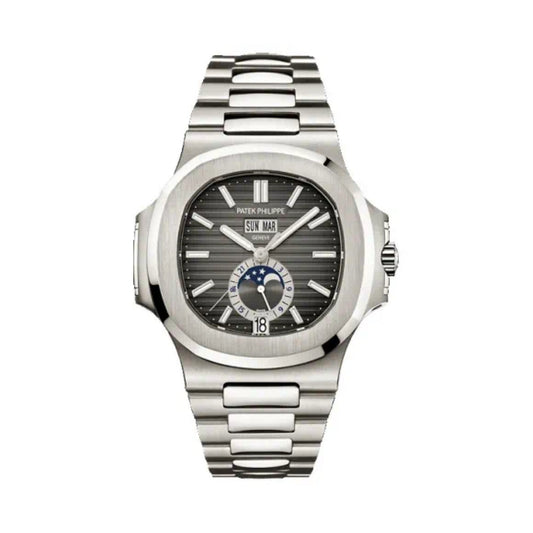 2019 Pre-owned Patek Philippe - 5726/1A-001 Nautilus 5726 Stainless Steel / Black