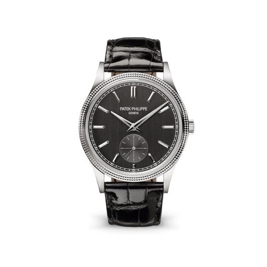 2025 Brand New Patek Philippe - 6119G-001 Calatrava Clous de Paris White Gold / Gray