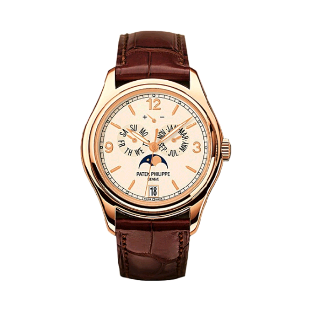 2020 Pre-owned Patek Philippe - 5146R-001 Annual Calendar 5146 Rose Gold / Cream