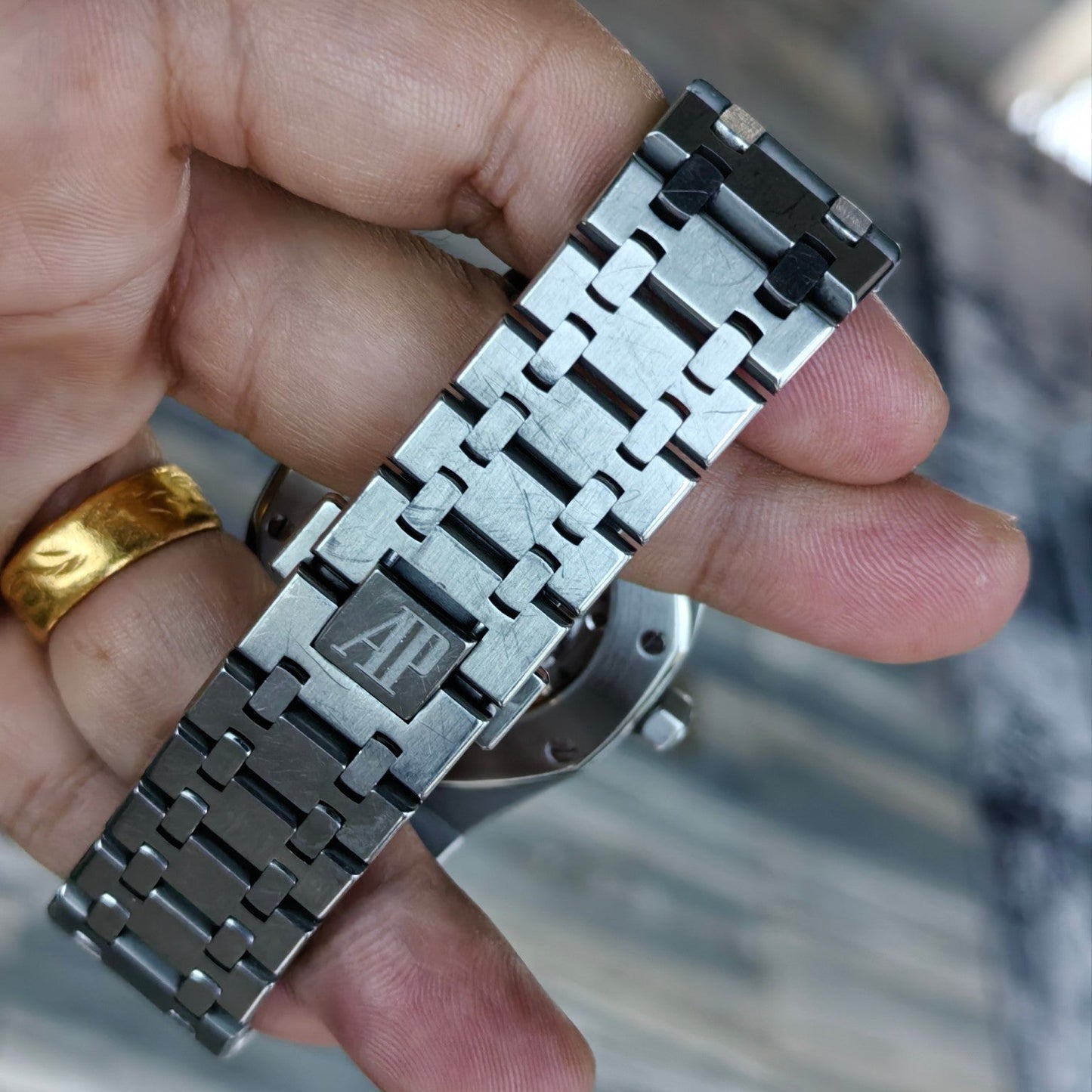 Watch Only Pre-owned Audemars Piguet - 15300ST.OO.1220ST.01 Royal Oak 15300 Stainless Steel / Silver