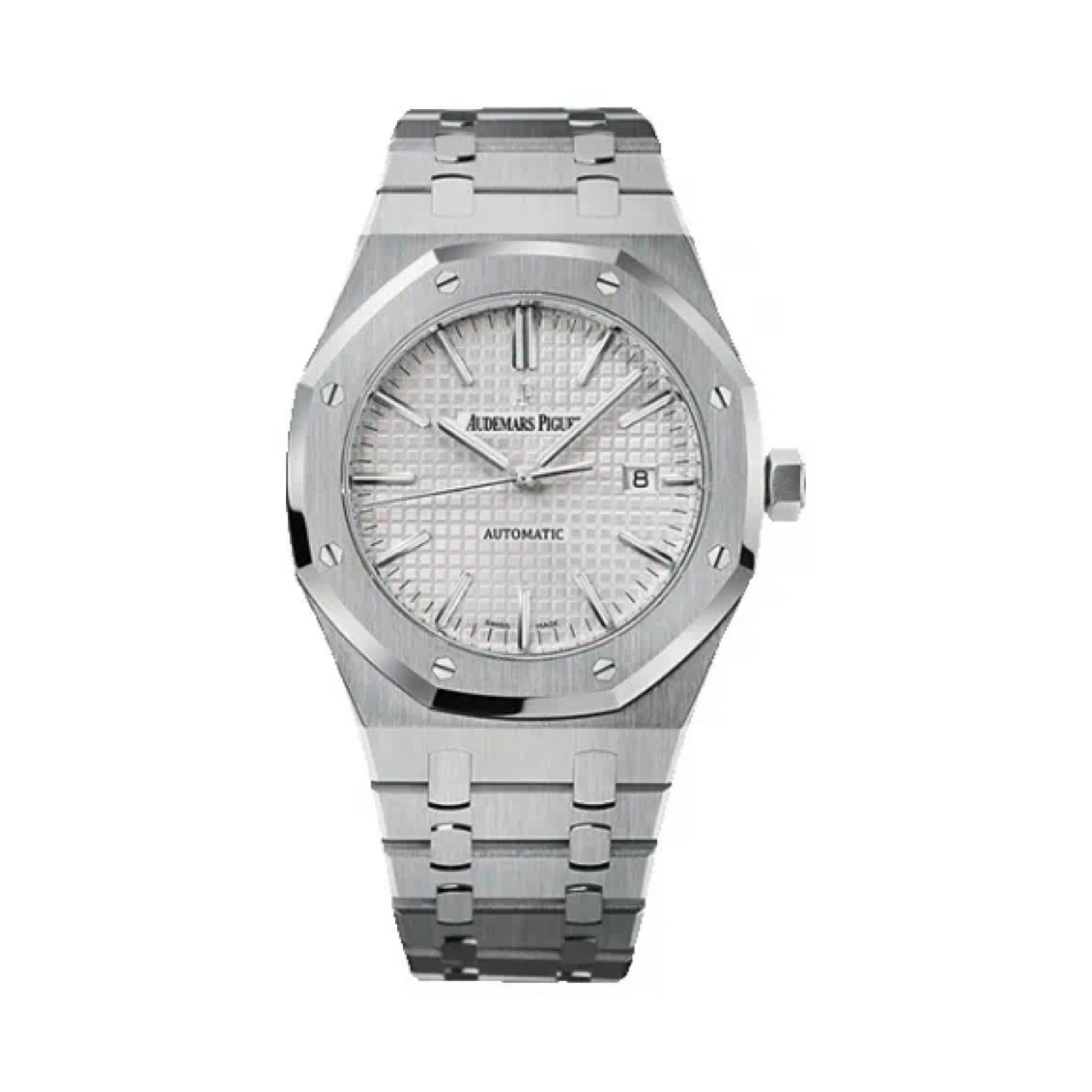 Watch ONLY Pre-owned Audemars Piguet - 15400ST.OO.1220ST.02 Royal Oak 15400 Stainless Steel / Silver