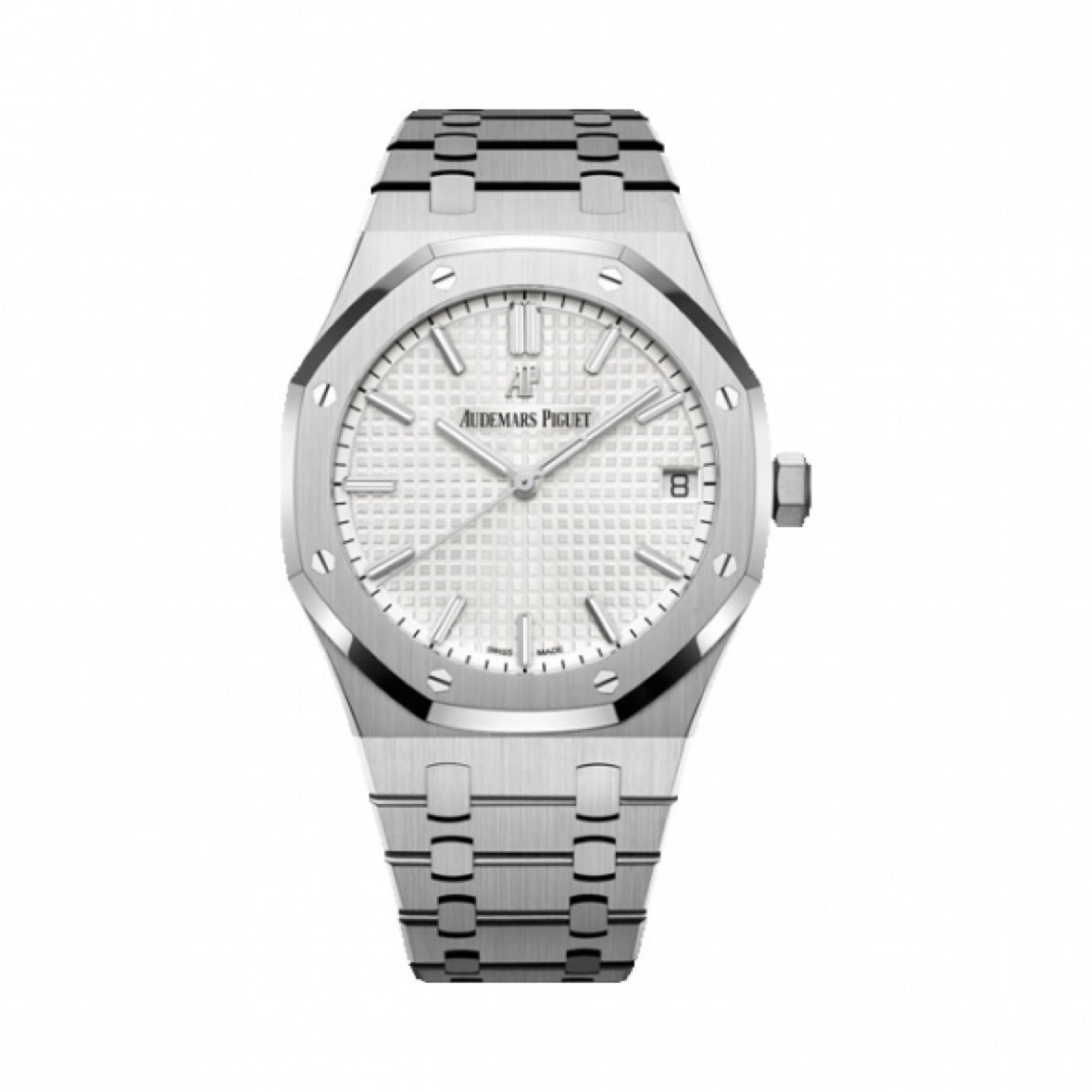 2022 Pre-owned Audemars Piguet - 15500ST.OO.1220ST.04 Royal Oak 15500 Stainless Steel / Silver
