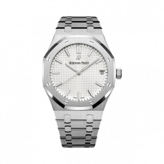 2022 Pre-owned Audemars Piguet - 15500ST.OO.1220ST.04 Royal Oak 15500 Stainless Steel / Silver