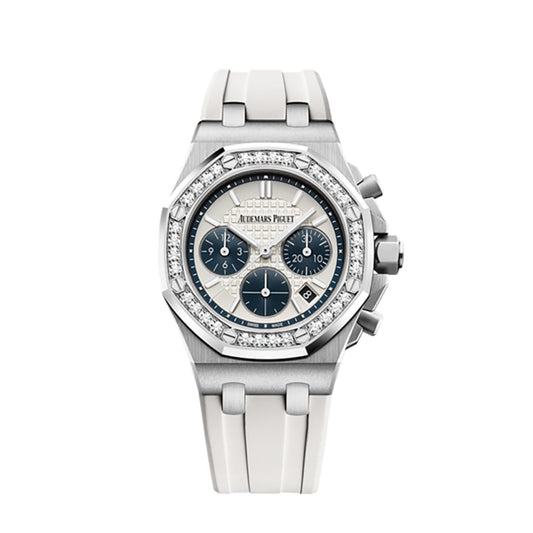 2018 Pre-owned Audemars Piguet - 26231ST.ZZ.D010CA.01 Royal Oak OffShore 26231 Lady Chronograph Stainless Steel / Silver / Diamond