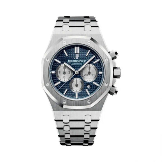 2022 Pre-owned Audemars Piguet - 26331ST.OO.1220ST.01 Royal Oak Chronograph 41 Stainless Steel / Blue