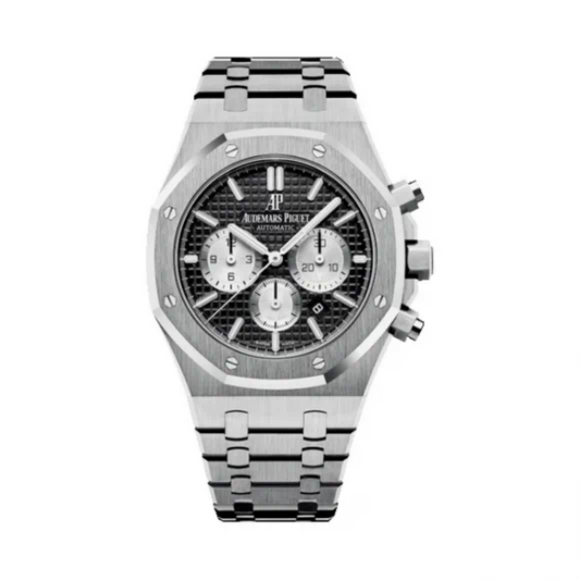 2020 Pre-owned Audemars Piguet - 26331ST.OO.1220ST.02 Royal Oak Chronograph 41 Stainless Steel / Black