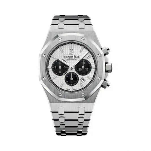 2021 Pre-owned Audemars Piguet - 26331ST.OO.1220ST.03 Royal Oak Chronograph 41 Stainless Steel / Silver