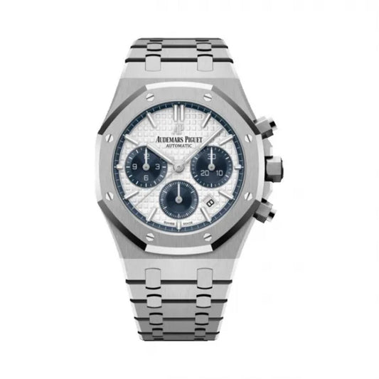 2021 NEW Audemars Piguet - 26315ST.OO.1256ST.01 Royal Oak Chronograph 38 Stainless Steel / Silver
