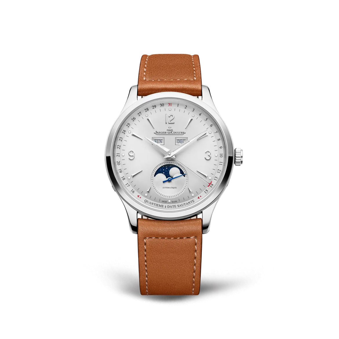 2022 New Jaeger-LeCoultre - 4148420 Master Control Calendar Stainless Steel / Silver / Novonappa