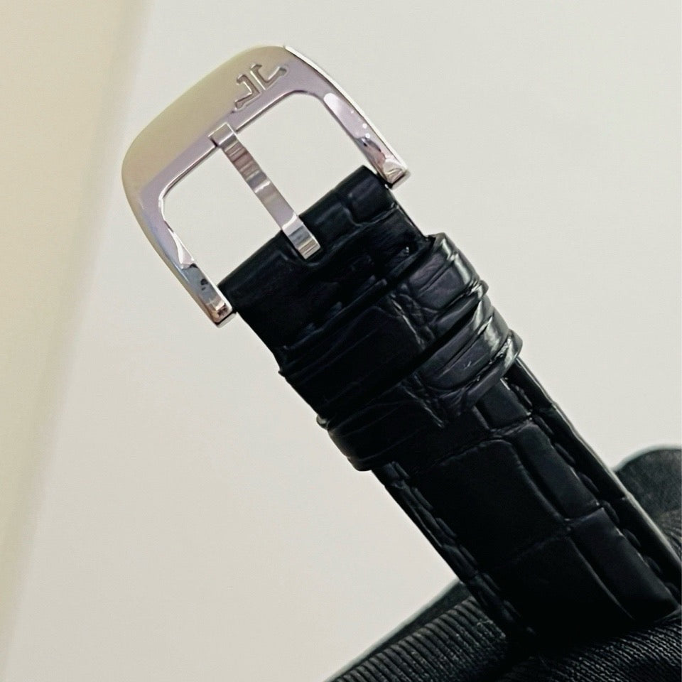 2021 Pre-owned Jaeger-LeCoultre - 2618540 Reverso Classic Small Quartz Stainless Steel / Silver / Alligator