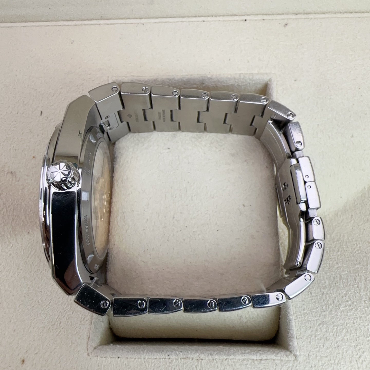 2023 Pre-owned Vacheron Constantin - 4500V/110A-B128 Overseas Date Stainless Steel / Blue