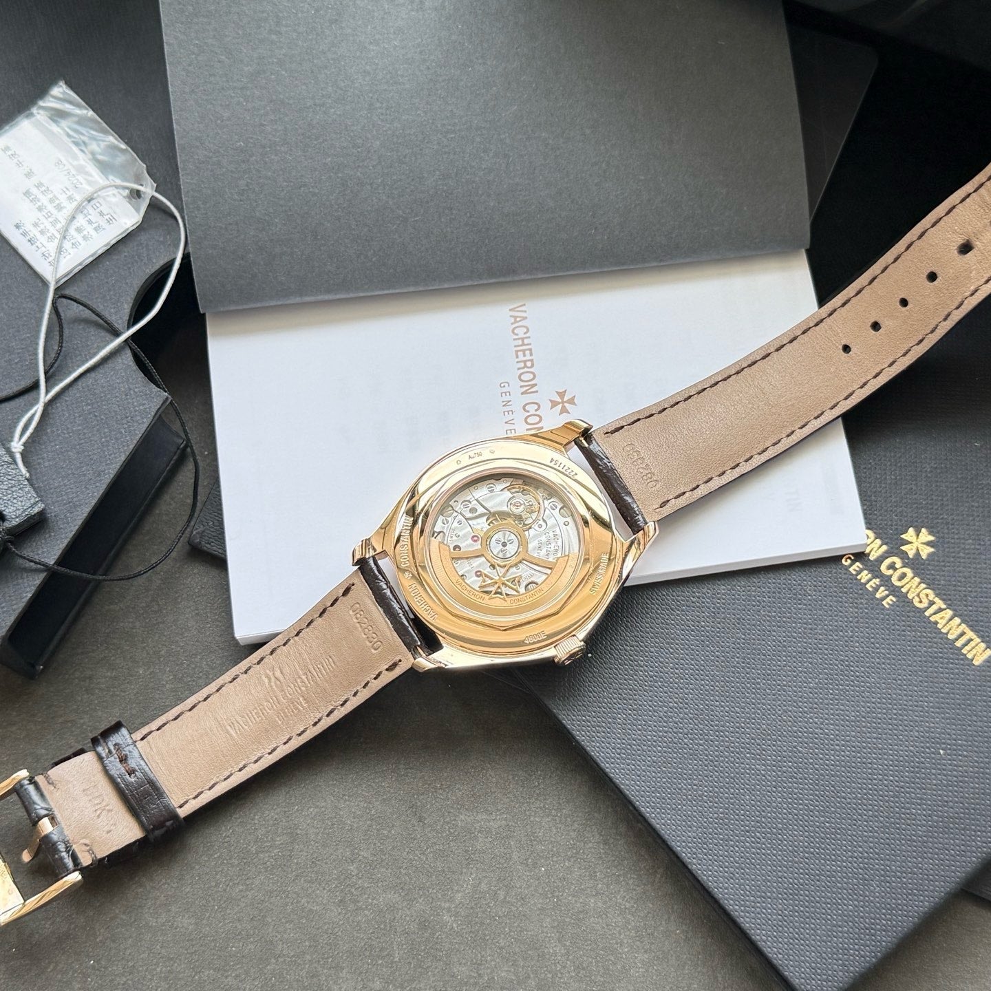 2025 New Vacheron Constantin - 4600E/000R-B441 FiftySix Self-Winding Pink Gold / Silver