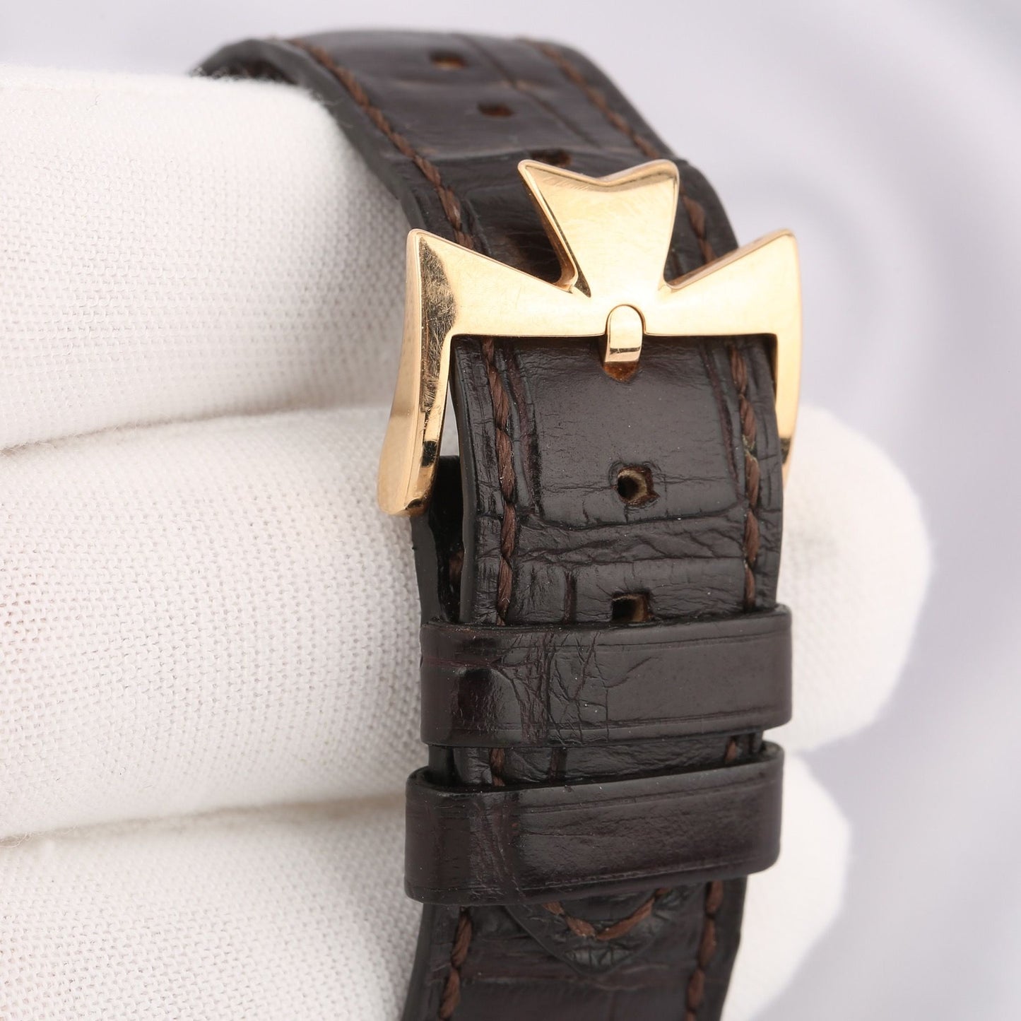 2019 Pre-owned Vacheron Constantin - 81180/000R-9159 Patrimony Contemporaine 40 Manual-Winding / Pink Gold / Silver