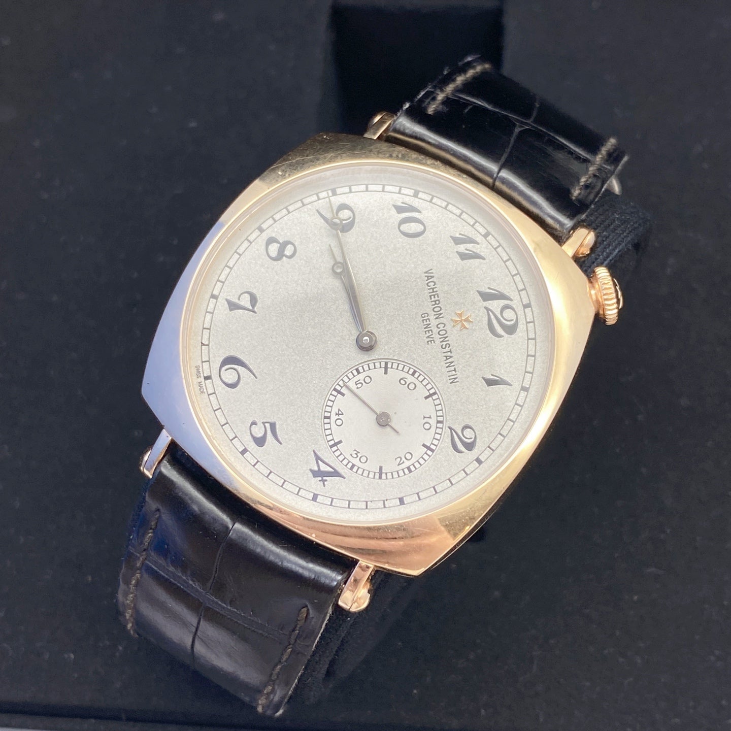 2023 Pre-owned Vacheron Constantin - 82035/000R-9359 Historiques American 1921 Pink Gold / Silver