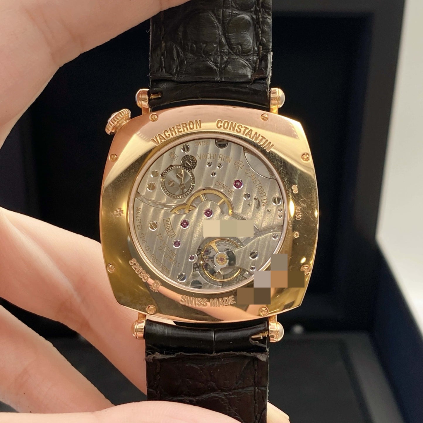 2023 Pre-owned Vacheron Constantin - 82035/000R-9359 Historiques American 1921 Pink Gold / Silver