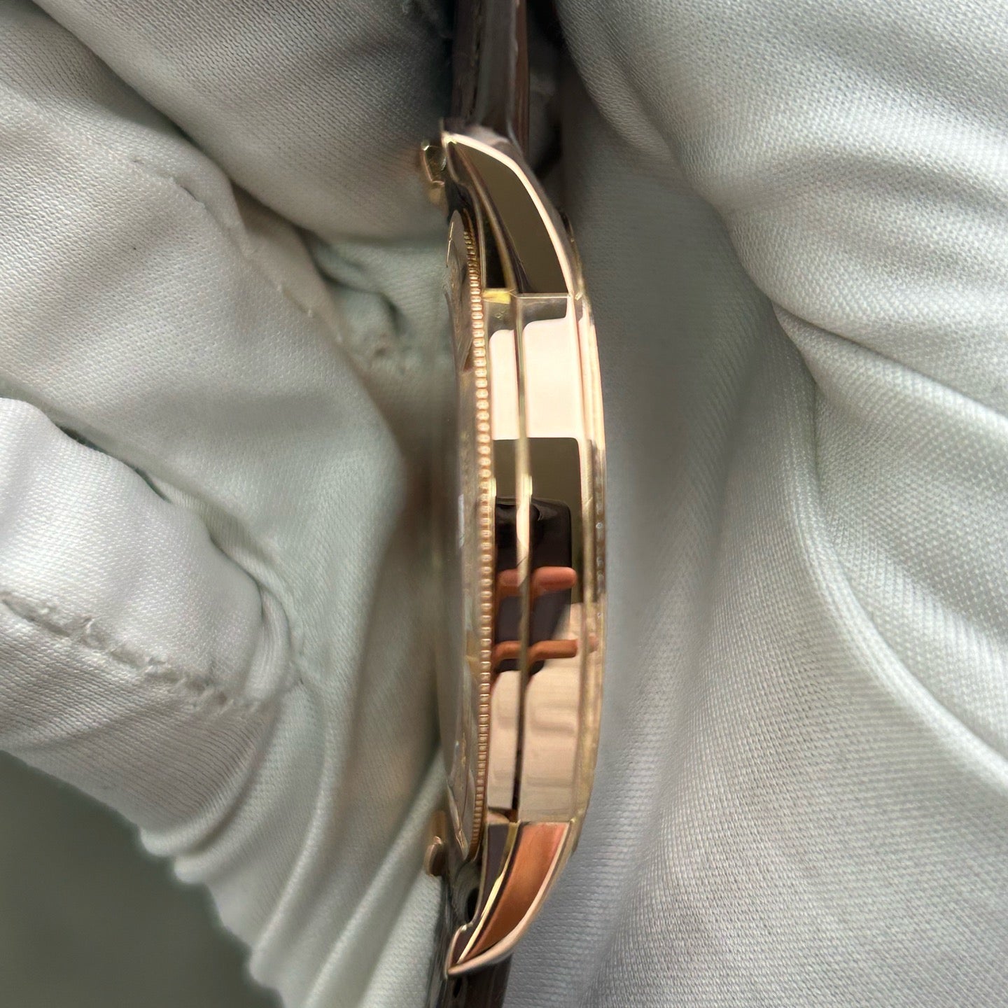 2023 Pre-owned Vacheron Constantin - 82572/000R-9604 Traditionnelle Small Seconds Pink Gold / Diamond / Silver