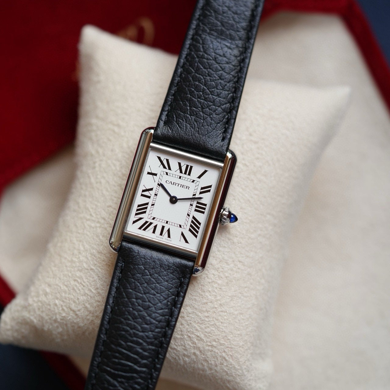 2024 Unworn Cartier - WSTA0041 Tank Must Large Quartz Stainless Steel / Silver