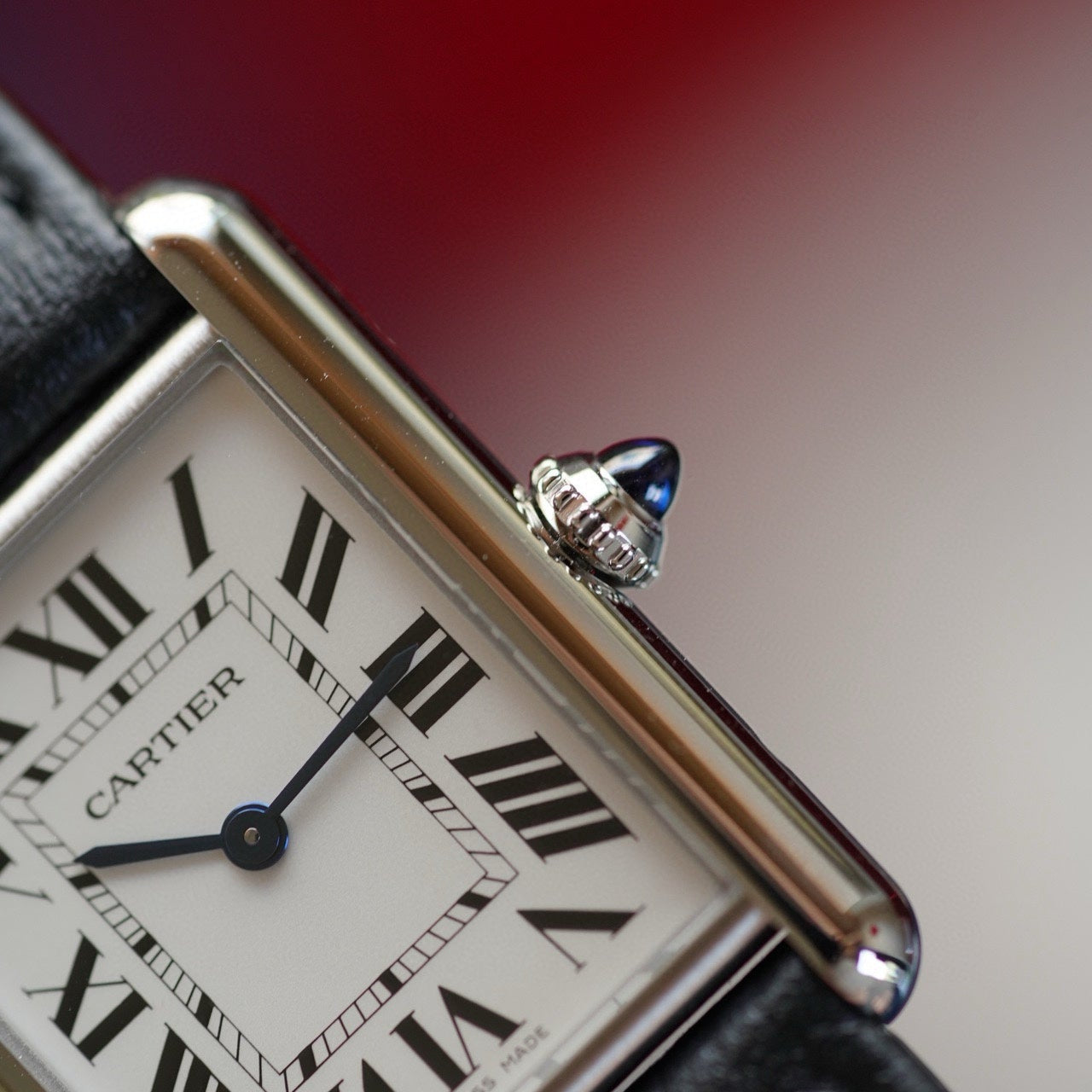 2024 Unworn Cartier - WSTA0041 Tank Must Large Quartz Stainless Steel / Silver