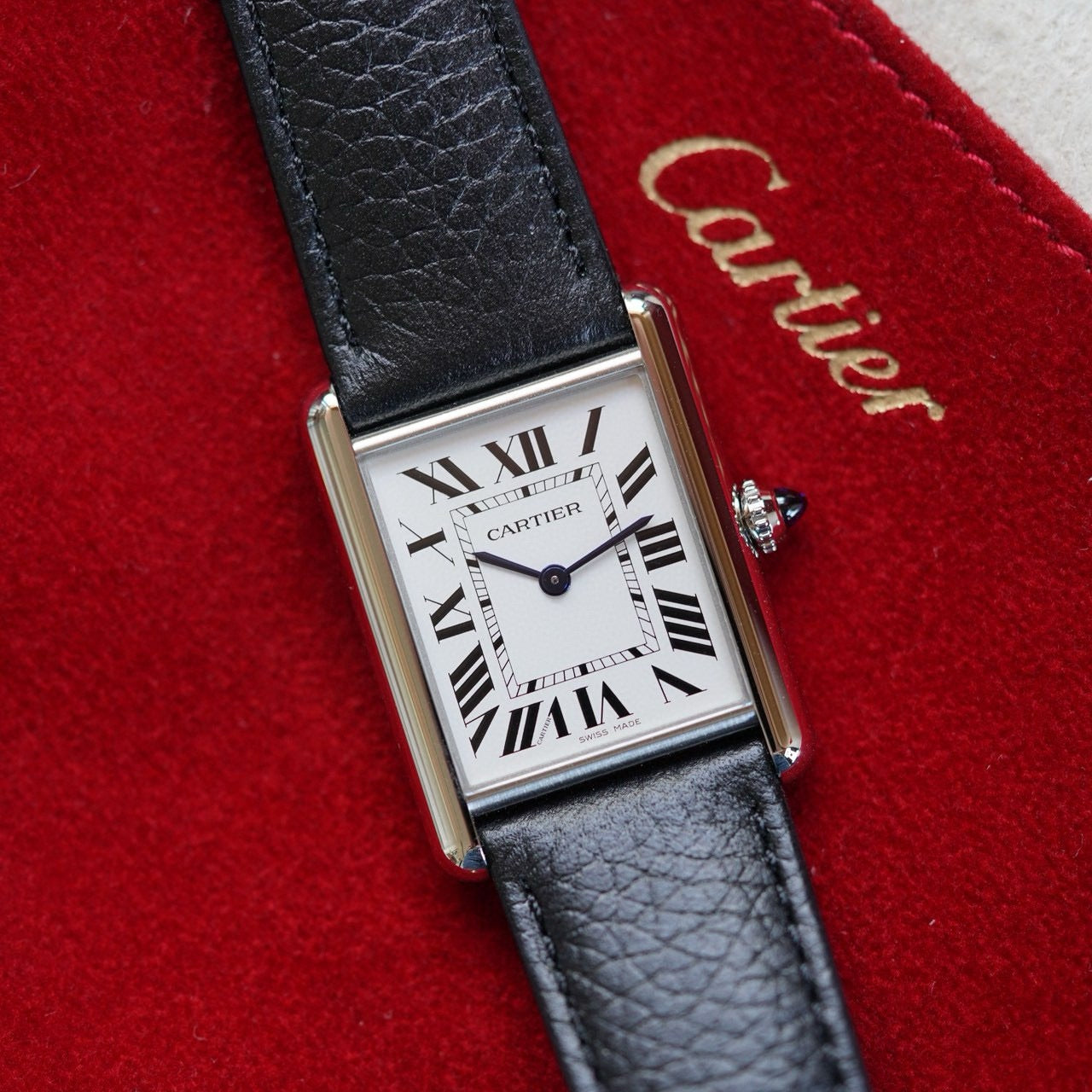 2024 Unworn Cartier - WSTA0041 Tank Must Large Quartz Stainless Steel / Silver