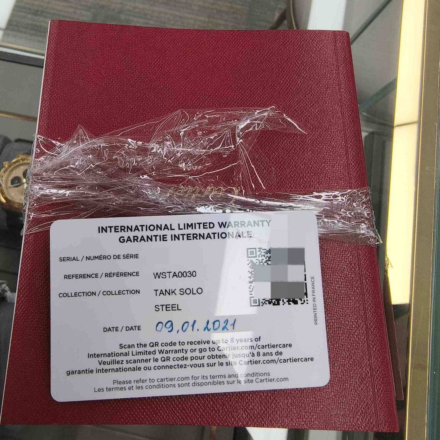 2021 New Cartier Tank Series WSTA0030