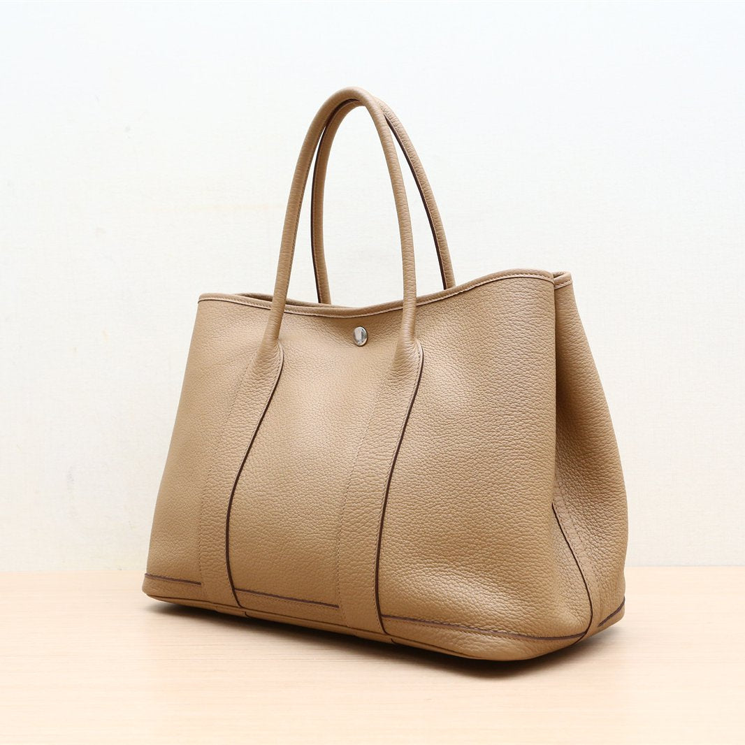 Hermès Garden Party 36 Biscuit (4B) Negonda Palladium Hardware