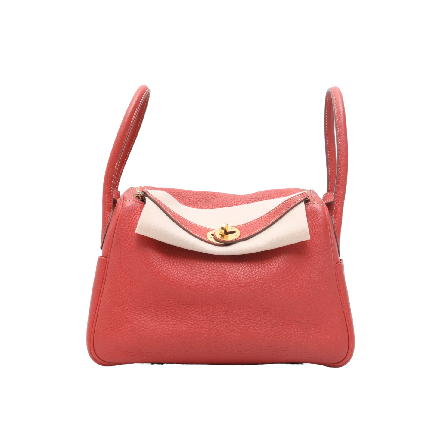 Hermès Lindy 26 Sanguine (9M) Taurillon Clemence Gold Hardware