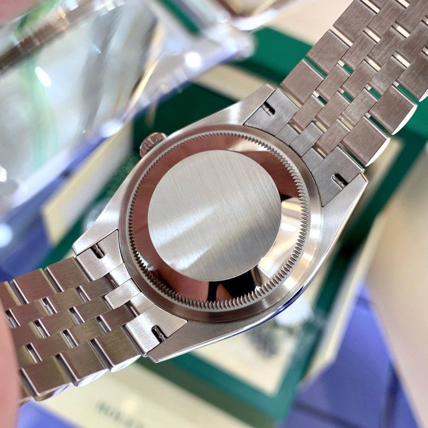 2024 Pre-owned Rolex - 126234-0025 Datejust 36 Stainless Steel / Fluted / White Roman / Jubilee