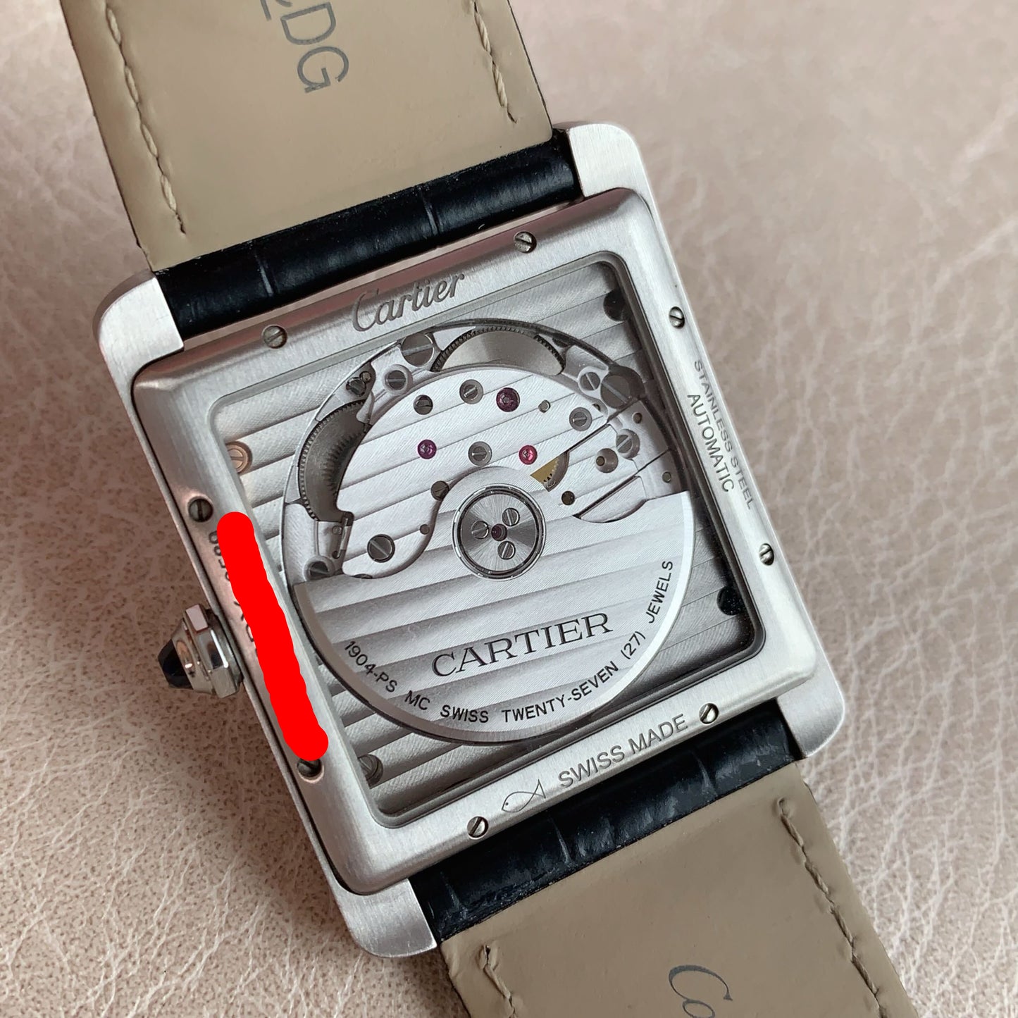 2025 Like New Cartier - W5330003 Tank MC 34.3 Stainless Steel / Silver