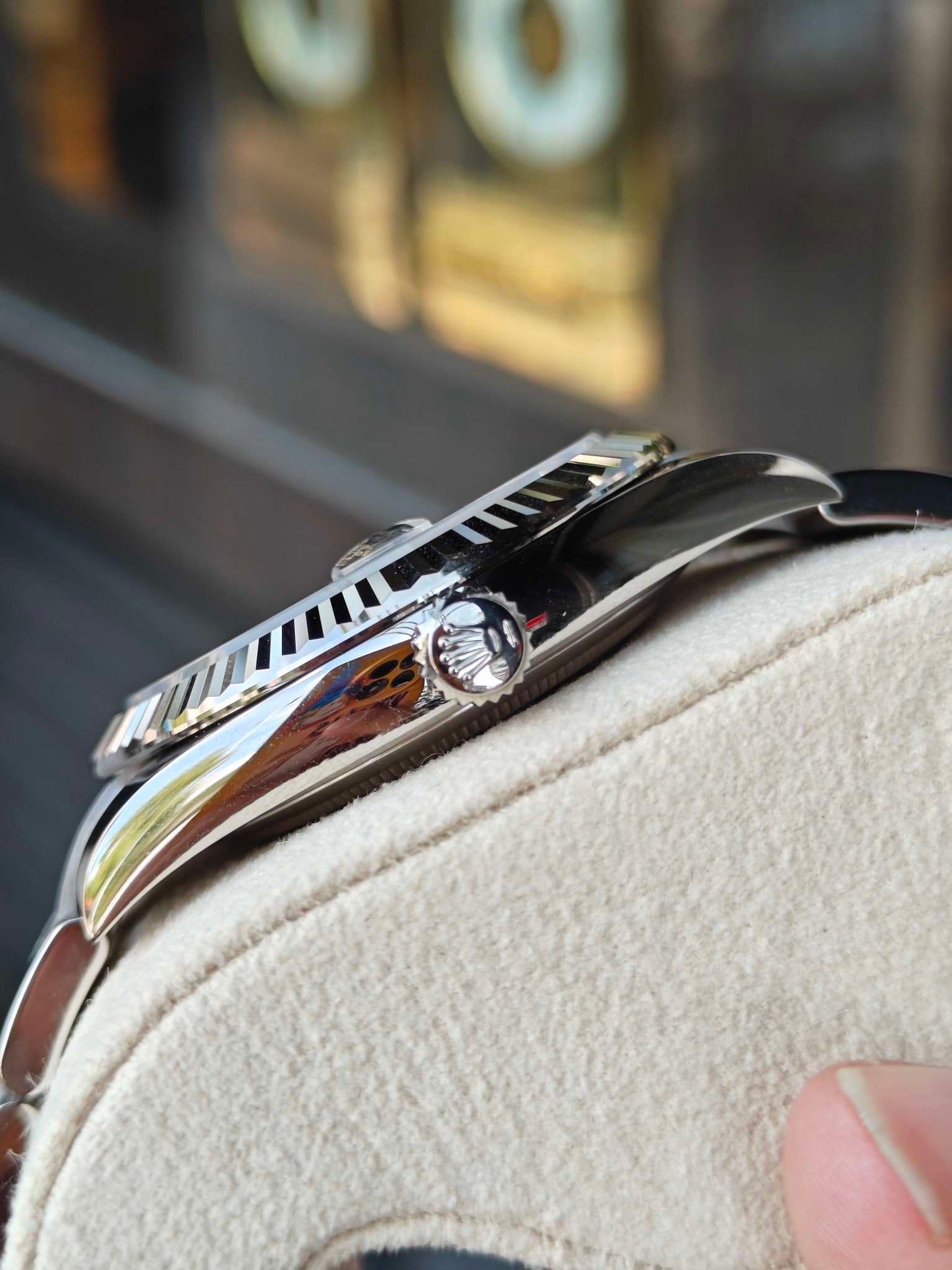 2025 Brand New Rolex - 126334-0021 Datejust 41 Stainless Steel Fluted / Slate - Roman / Oyster