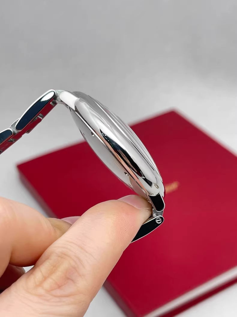 2025 Like New Cartier - W69012Z4 Ballon Blue de Cartier 42 Automatic Stainless Steel / Silver / Bracelet