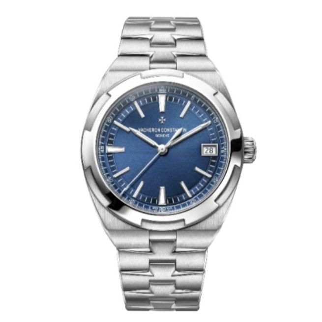 2023 Pre-owned Vacheron Constantin - 4500V/110A-B128 Overseas Date Stainless Steel / Blue