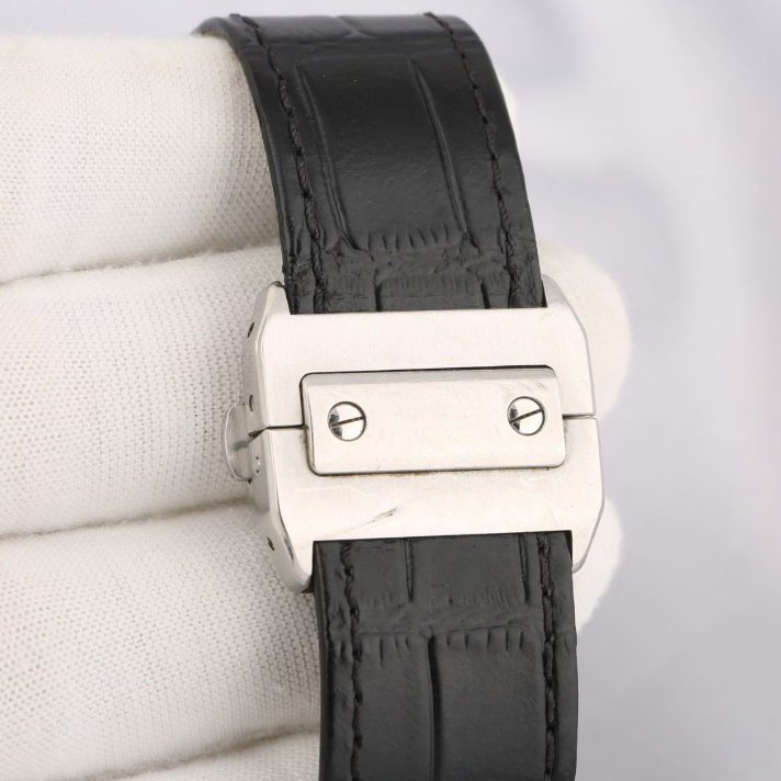 Watch Only Pre-owned Cartier Santos 100 Xl 2656 UNPOLISHED