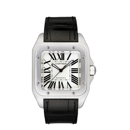 Watch Only Pre-owned Cartier Santos 100 Xl 2656 UNPOLISHED