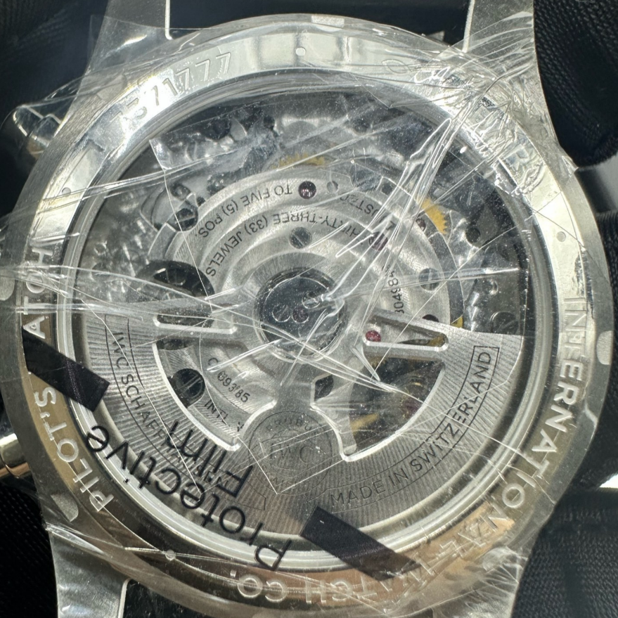 2025 New IWC - IW388101 Pilot's Watch Chronograph 41 Stainless Steel / Blue