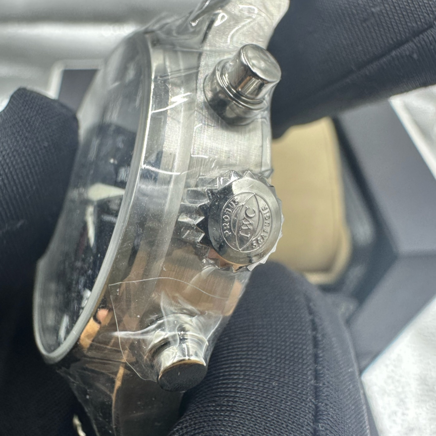 2025 New IWC - IW388101 Pilot's Watch Chronograph 41 Stainless Steel / Blue