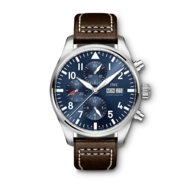 2022 Pre-owned IWC - IW377714 Pilot's Watch Chronograph Stainless Steel / Le Petit Prince