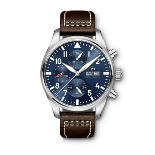 2022 Pre-owned IWC - IW377714 Pilot's Watch Chronograph Stainless Steel / Le Petit Prince