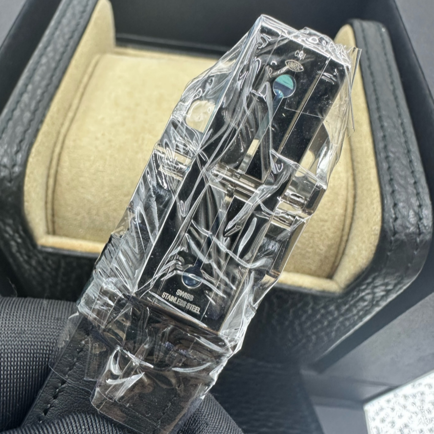 2025 New IWC - IW371605 Portugieser Chronograph Stainless Steel / Silver - Blue