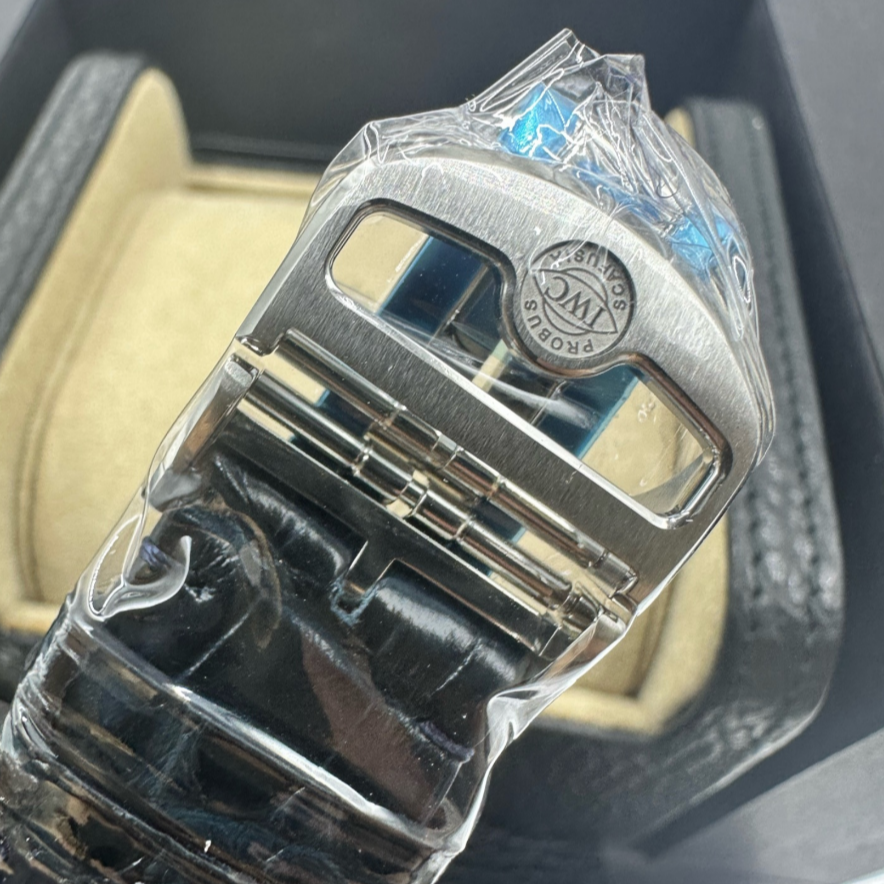 2025 New IWC - IW371605 Portugieser Chronograph Stainless Steel / Silver - Blue