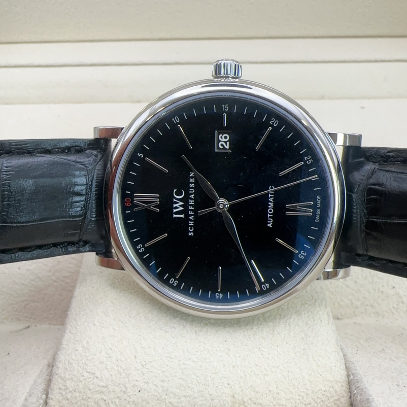 2022 New IWC - IW356502 Portofino Automatic Stainless Steel / Black