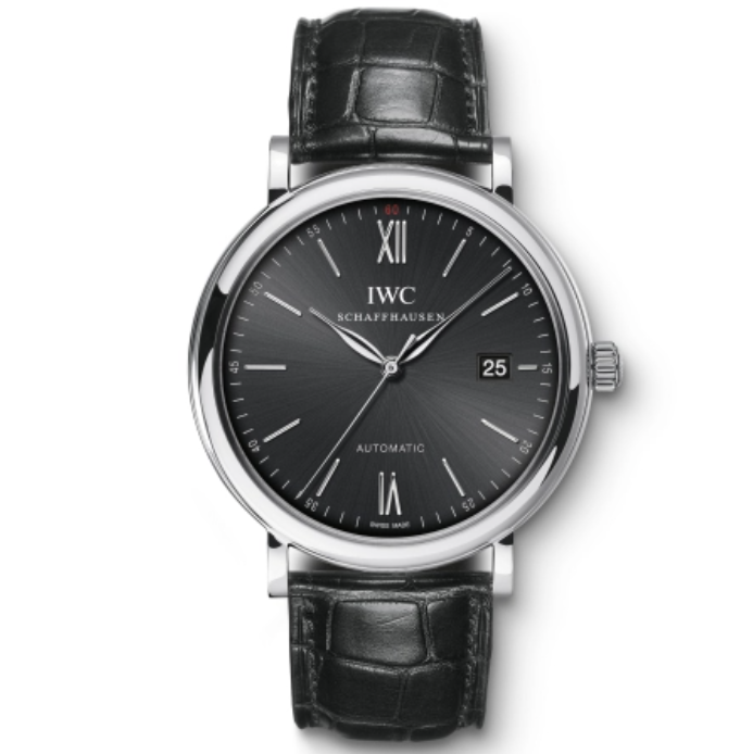 2022 New IWC - IW356502 Portofino Automatic Stainless Steel / Black