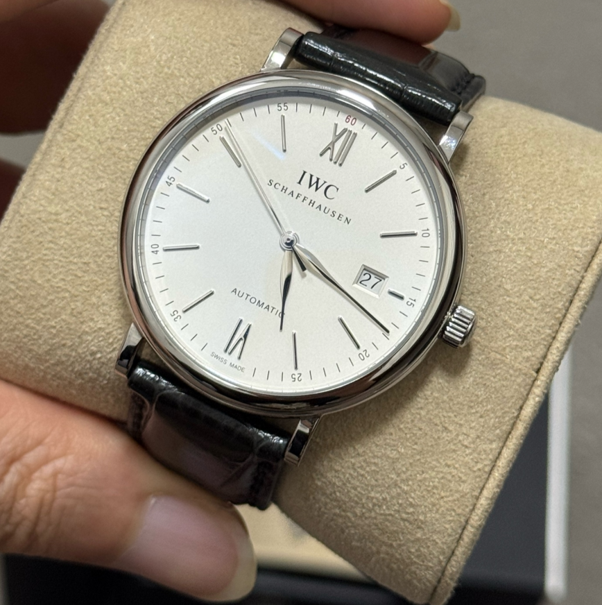 2025 Like New IWC - IW356501 Portofino Automatic Stainless Steel / Silver