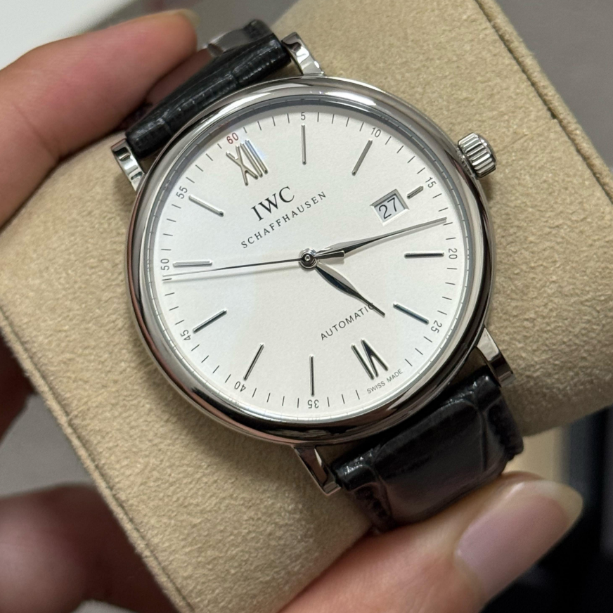 2025 Like New IWC - IW356501 Portofino Automatic Stainless Steel / Silver