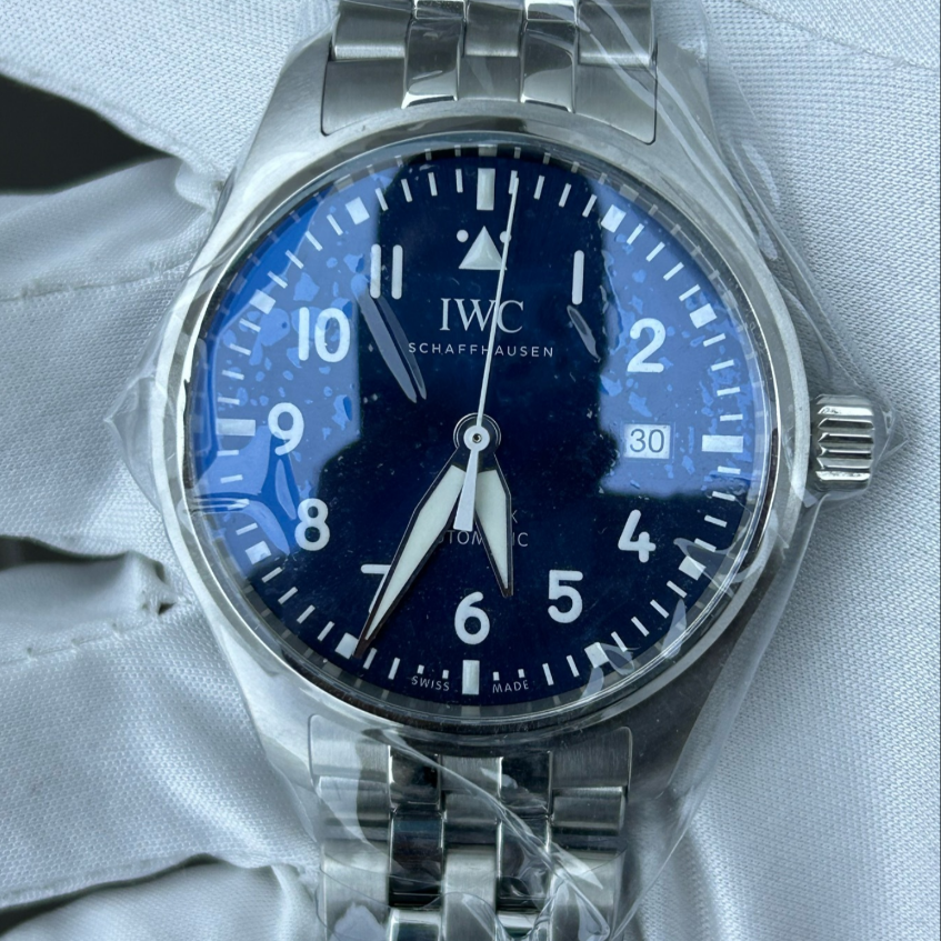 2025 New IWC - IW328204 Pilot's Watch Mark XX Stainless Steel / Blue / Bracelet