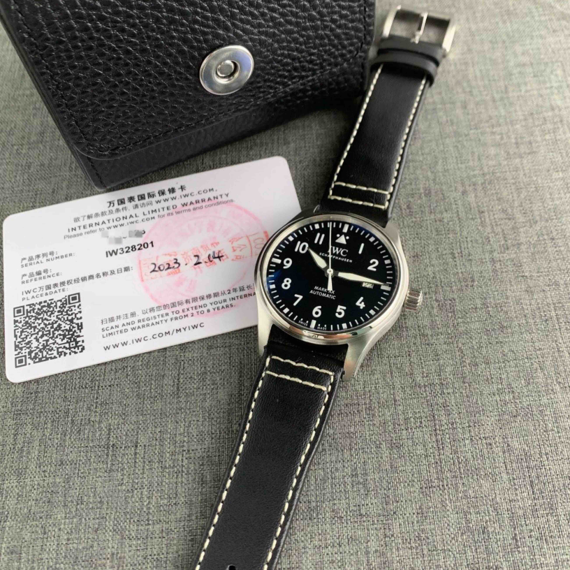 2023 Like New IWC - IW328201 Pilot's Watch Mark XX Stainless Steel / Black