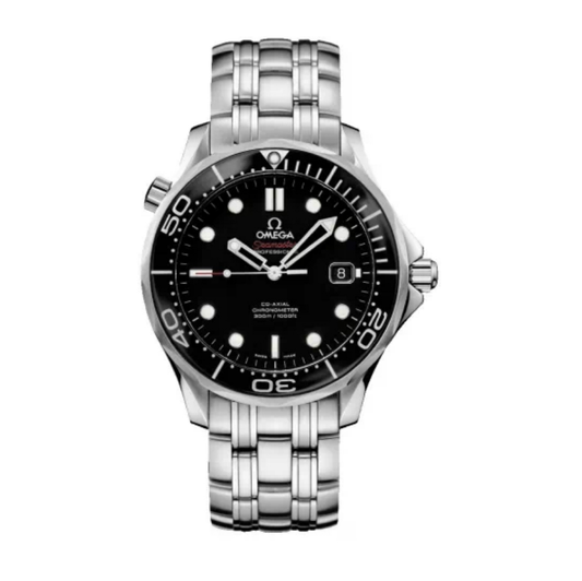 2022 Pre-owned Omega - 212.30.41.20.01.003 Seamaster Diver 300M Co-Axial 41 Stainless Steel / Black / Bracelet / Ceramic