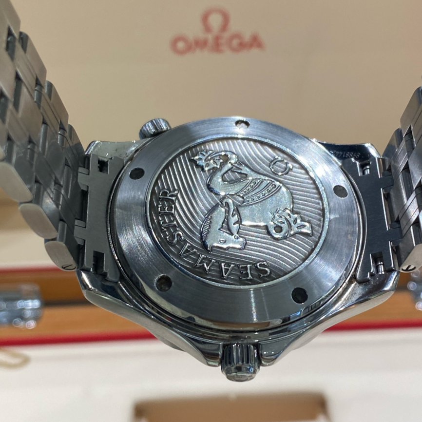 2022 Pre-owned Omega - 212.30.41.20.01.003 Seamaster Diver 300M Co-Axial 41 Stainless Steel / Black / Bracelet / Ceramic