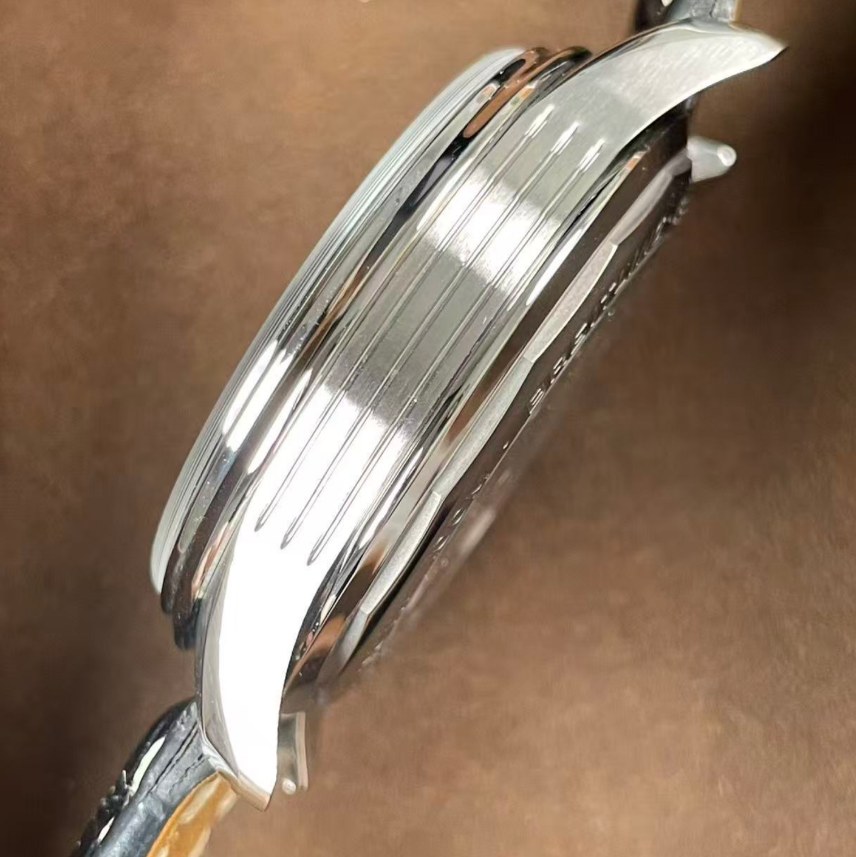 2023 Pre-owned Breitling - AB0118221G1P1 Premier B01 Chronograph 42 Stainless Steel / Silver / Croco / Folding