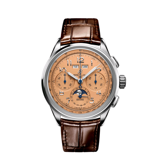 2025 New Breitling - AB2510201K1P1 Premier Heritage B25 Datora 42 Stainless Steel / Copper